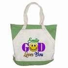   Bag Green of Smile God Loves You (Jewelry, Christian, Ring, Pendant