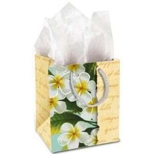  Hawaiian Gift Bag Small Plumeria Notes