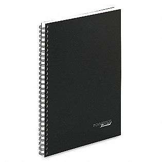   linen cover with black double wire binding 20 lb premium white bond