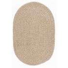 Super Area Rugs 6ft x 6ft Round Braided Rug Soft Chenille Area Rug 