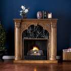 Wildon Home Bailey Electric Fireplace in Old World Oak