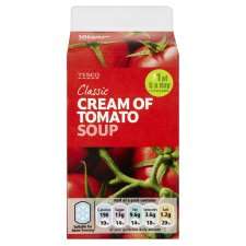   tomato soup 600g price drop was £ 1 60 valid until 17 7 2012 £ 1 10