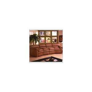   Seat Conversation Leather Sofa (multiple finishes) Furniture & Decor