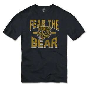  Boston Bruins 47 Brand Charcoal Vintage Fear the Bear 