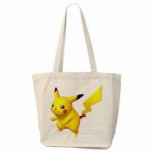 Carsons Collectibles Tote Satchel Bag (2 Sided) of Pokemon Pikachu at 