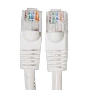 White 50FT CAT5 CAT5e RJ45 PATCH ETHERNET NETWORK CABLE 50 FT 