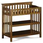 Atlantic Furniture Columbia Knock Down Changing Table Antique Walnut