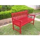 Caravan Stained finish wood Acacia park patio bench