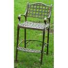 Coaster Company Traditional Metal 29 Bar Stool in Bronze