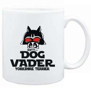 Mug White  DOG VADER : Yorkshire Terrier  Dogs:  Sports 