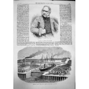   1865 Herring Animal Painter Graving Dock Jarrow Tyne