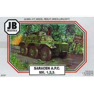    176th Scale Saracen A.P.C. MK 1,2,3. Model Kit Toys & Games