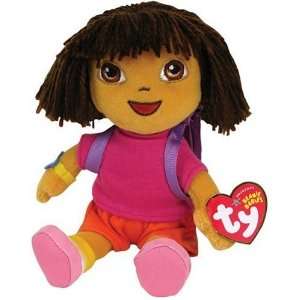  Ty Dora Beanie Baby + 12 Free Nickelodeon Dora & Friends 