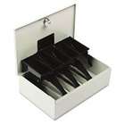 Buddy Products BDY552232 Steel Cash Controller Box w/5 Compartments 