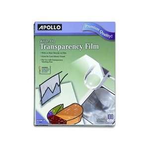  Product By Apollo c/o Acco World   Write On Transparency Film 8 