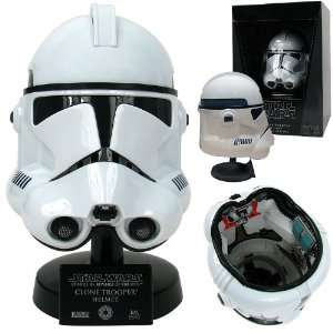Clone Trooper Scaled Replica Helmet with Display Stand  