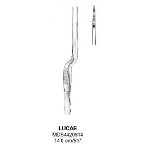  Medline Dressing Forceps, Lucae   Bayonet, 6 1/4, 16 cm 