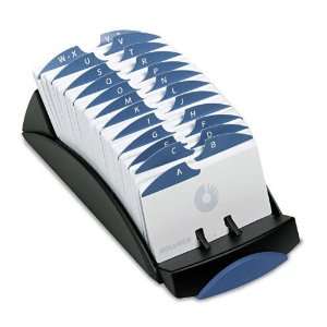  Rolodex Products   Rolodex   VIP Open Tray Card File w/24 