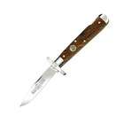   Curley Zebra Knife With One D2 Steel Blade 4.50 Inch Closed Length