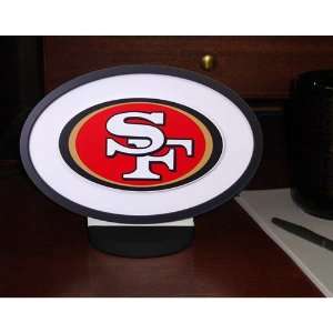  San Francisco 49ers NFL Desk Logo Art: Sports & Outdoors