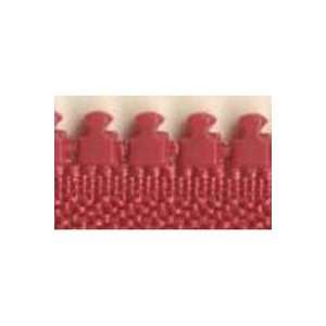  Vislon Closed Bottom Zipper 7in Cranberry (3 Pack) Pet 