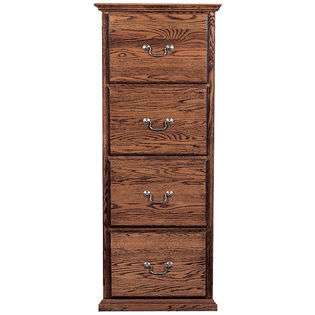   Designs Traditional Wood 4 Drawer Vertical File by Forest Designs