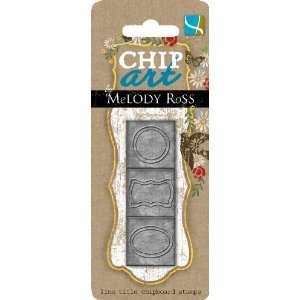  Chip Art By Melody Ross Ornamental Metal Stamp 3 Pack 