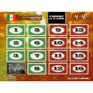  Spanish Concentration Game Classroom Nouns on CD: Office 