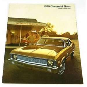   1970 70 Chevrolet Chevy NOVA BROCHURE Coupe Sedan SS: Everything Else