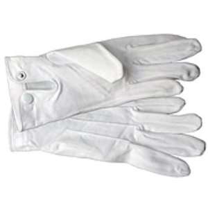 White Cotton Parade Gloves 