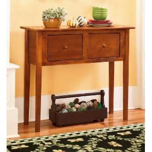 Nantucket Classic Solid Wood Two Drawer Sideboard:  Home 