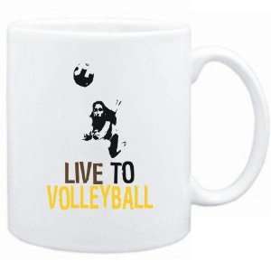  New  Live To Volleyball  Mug Sports
