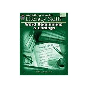 Building Basic Literacy Skills: Word Beginnings & Endings 