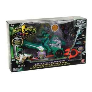  Power Ranger Mighty Morphin Green Cycle Accelerator Toys 