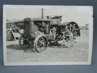 Antique 1930s Photo of Oliver Hart Parr 28 44 Tractor  