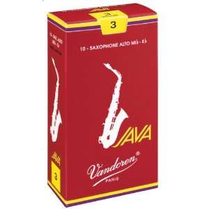  Vandoren 10 Alto Sax Java Reed #1 Musical Instruments