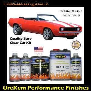  Classic Hugger Orange Basecoat Clearcoat Car Paint Kit 