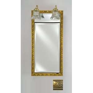   Door Cabinet with Traditional Lights   Aristocrat Gold: Home & Kitchen