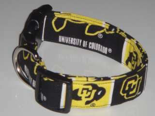 NCAA University of Colorado Buffaloes Dog Collar  