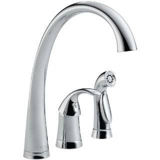  Delta 4380 SD DST Pilar Single Handle Kitchen Faucet with 