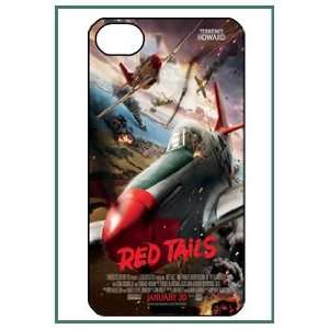  Red Tail iPhone 4s iPhone4s Black Case Cover Bumper 