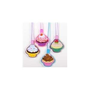  Cupcake Bubble Necklaces Assorted Toys & Games