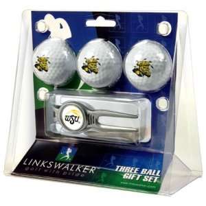  Wichita State Shockers NCAA 3 Ball Gift Pack w/ Kool Tool 