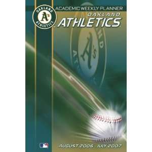  Oakland Athletics 5x8 Academic Weekly Assignment Planner 