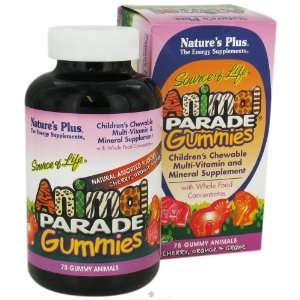  Animal Parade Gummies Assorted, 75 Gummies, From Natures 