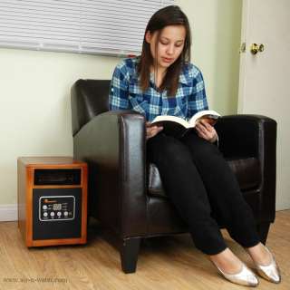 DR 968 Dr. Heater Portable Infrared Space Heater With Caster Wheels