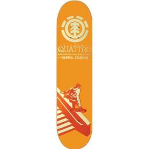 Element Stanton Quattro Deck 7.87 Thriftwood Ppp Skateboard Decks 