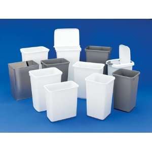    61 White 30 Quart Replacement Waste Container Only