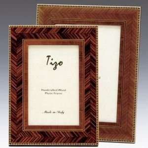  5 x 7 Inch Italian Wood Picture Frame