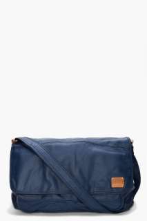 Diesel Blue Core Obi Messenger Bag for men  